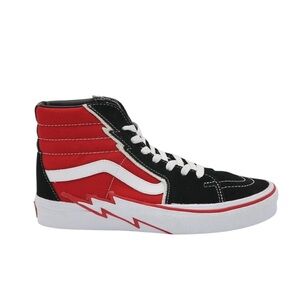 Vans Sk8-Hi Bolt Racing Red/Black Women 7.5 Skate